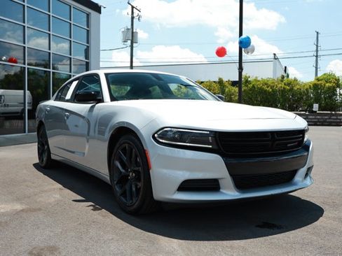 Certified 2022 Dodge Charger SXT w/ Blacktop Package RWD image 3