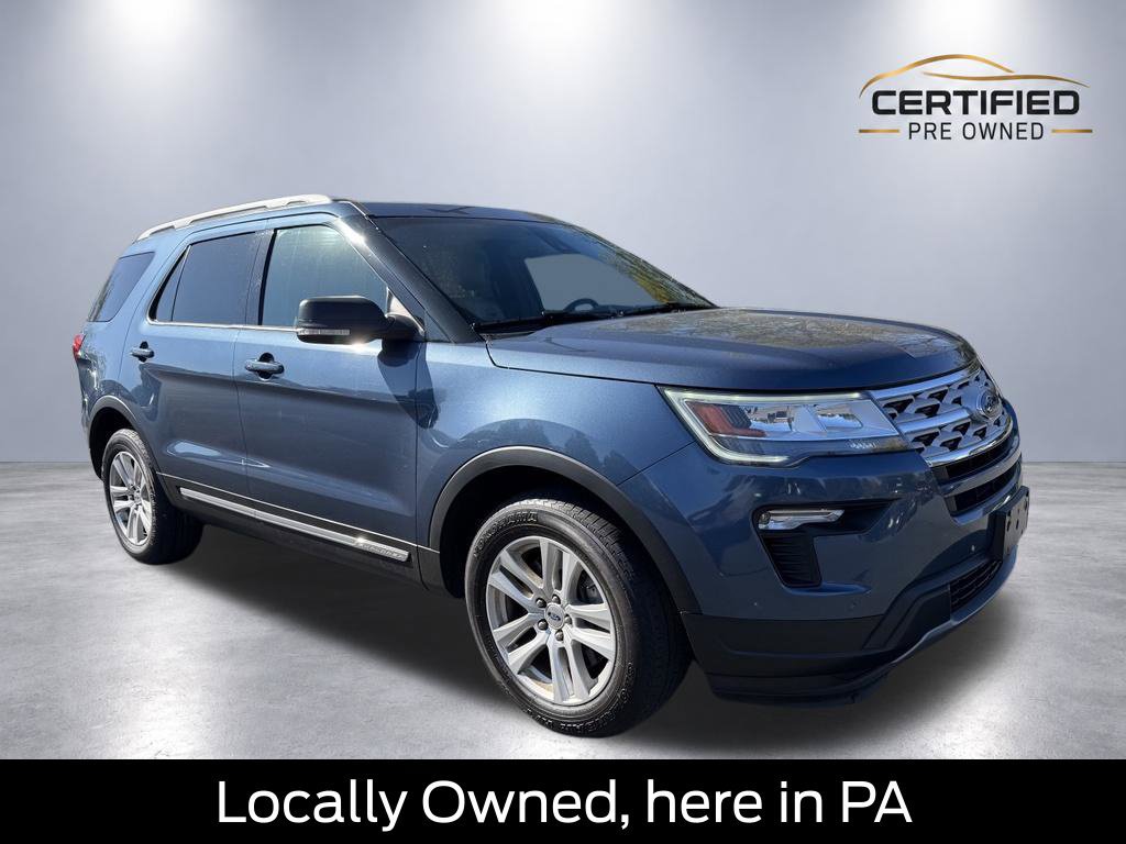 Certified 2019 Ford Explorer XLT w/ Equipment Group 202A AWD/4WD image 1