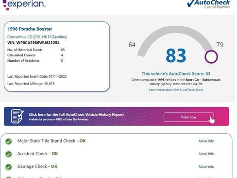 Used 1998 Porsche Boxster image 12