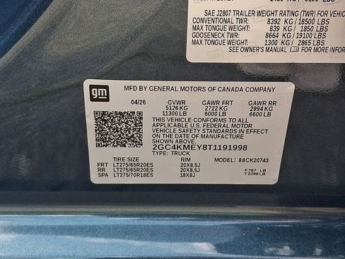 New 2026 Chevrolet Silverado 2500 Custom w/ Custom Value Package AWD/4WD image 18