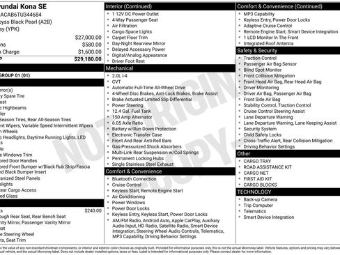 Certified 2026 Hyundai Kona SE AWD/4WD image 12