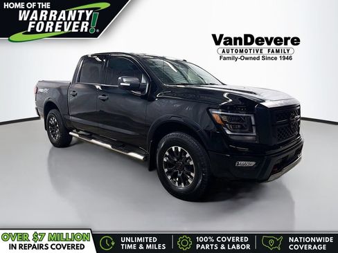 Used 2021 Nissan Titan PRO-4X w/ Pro-4x Convenience Package AWD/4WD image 1