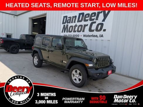 Used 2021 Jeep Wrangler Unlimited Sport AWD/4WD image 1