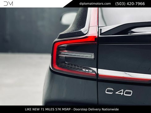 Used 2024 Volvo C40 P8 Recharge Plus w/ Climate Package RWD image 15