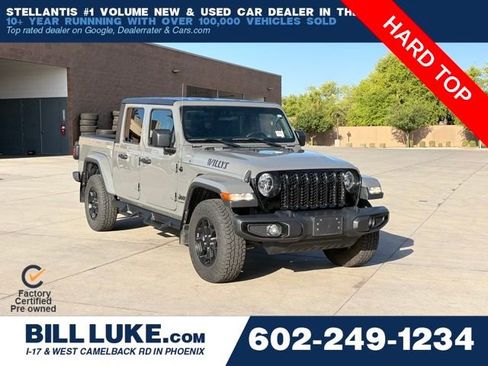 Certified 2021 Jeep Gladiator Willys image 1
