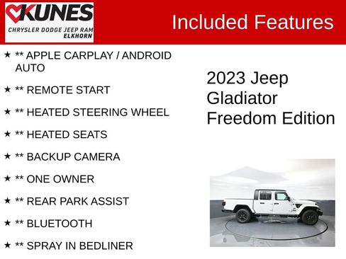 Used 2023 Jeep Gladiator Sport image 3