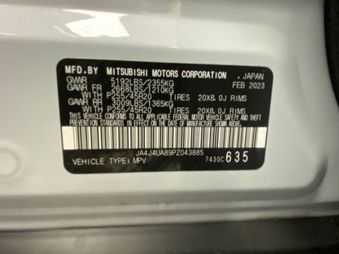 Used 2023 Mitsubishi Outlander SE Black Edition AWD/4WD image 53