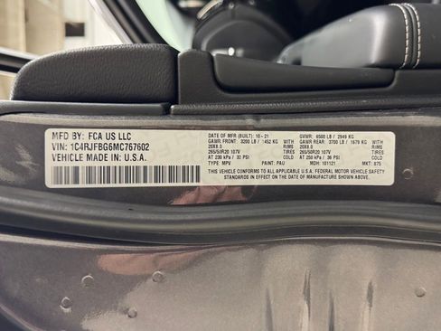 Used 2021 Jeep Grand Cherokee Limited w/ Quick Order Package 28K 80th image 11