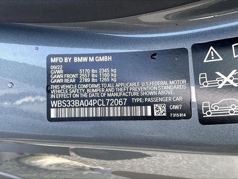 Used 2023 BMW M4 xDrive Competition w/ M Driver's Package AWD/4WD image 36