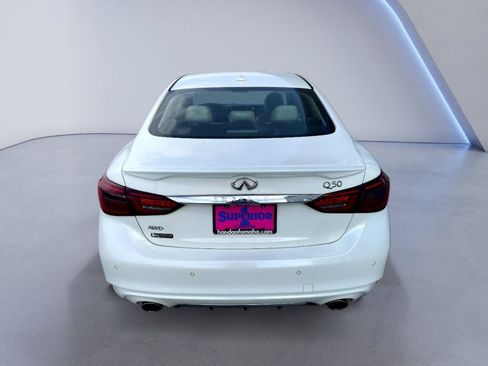 Used 2022 INFINITI Q50 Luxe w/ Cargo Package AWD/4WD image 3