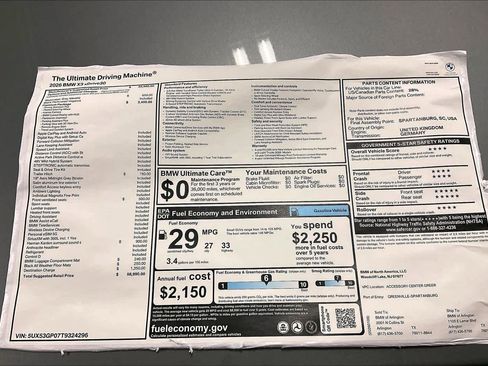 New 2026 BMW X3 xDrive30 w/ Premium Package image 19