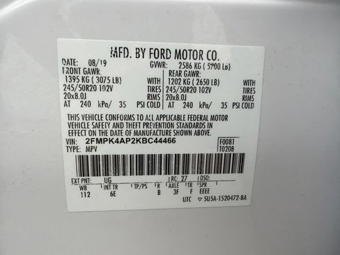 Used 2019 Ford Edge ST AWD/4WD image 39