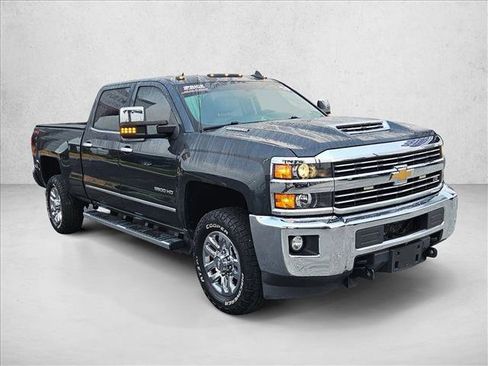 Used 2019 Chevrolet Silverado 3500 LTZ w/ Duramax Plus Package AWD/4WD image 3