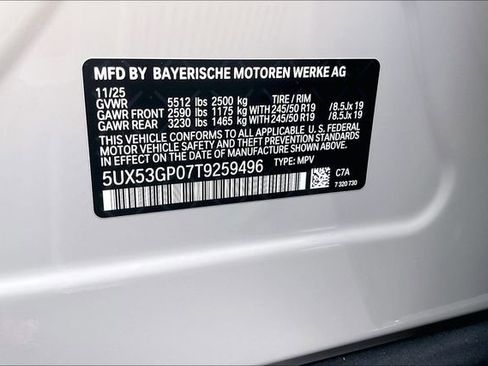 New 2026 BMW X3 xDrive30 w/ Convenience Package image 12
