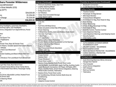Used 2023 Subaru Forester Wilderness image 6