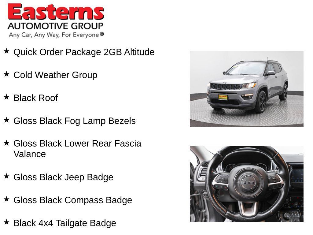 Used 2020 Jeep Compass Latitude AWD/4WD image 11