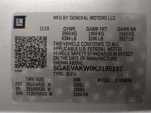 Used 2019 Buick Enclave Essence w/ Trailering Package, 5000 lbs. AWD/4WD image 33