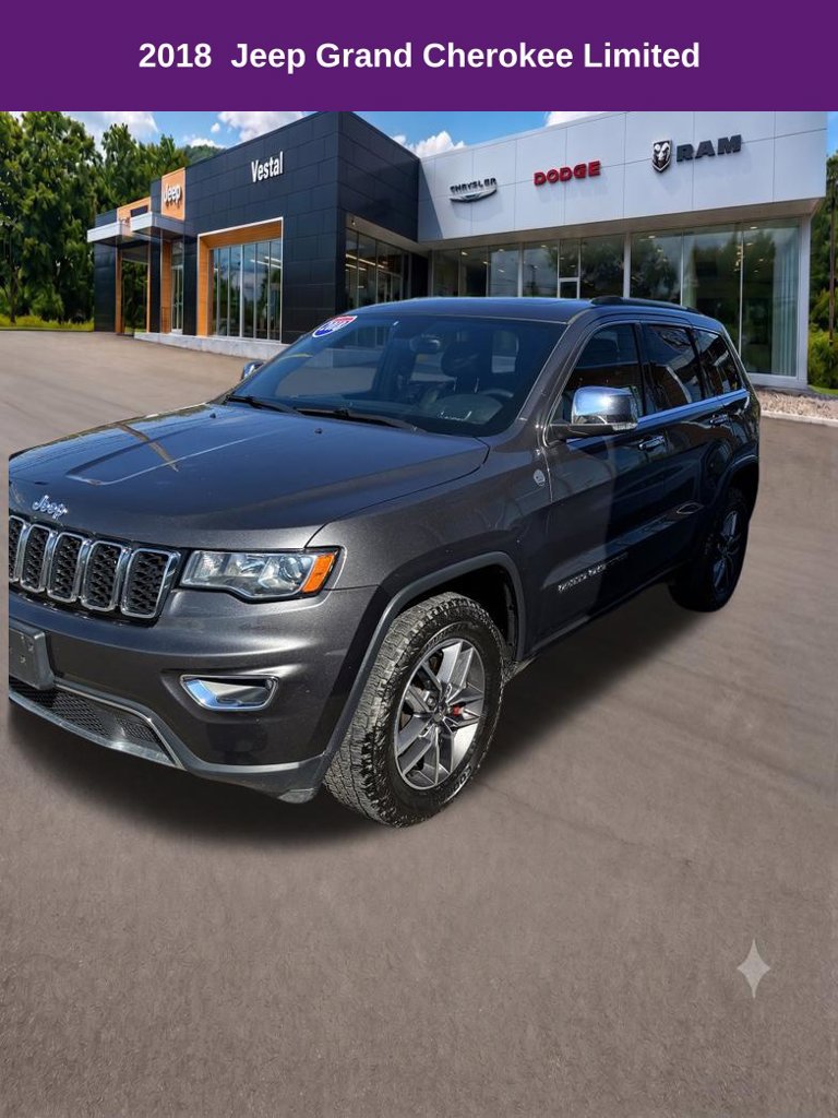 Used 2018 Jeep Grand Cherokee Limited AWD/4WD image 2