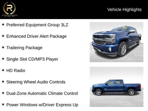 Used 2017 Chevrolet Silverado 1500 High Country RWD image 9