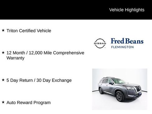 Certified 2022 Nissan Pathfinder SV AWD/4WD image 5