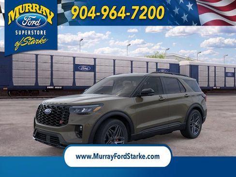 New 2026 Ford Explorer ST w/ Sun And Sound Package AWD/4WD image 1