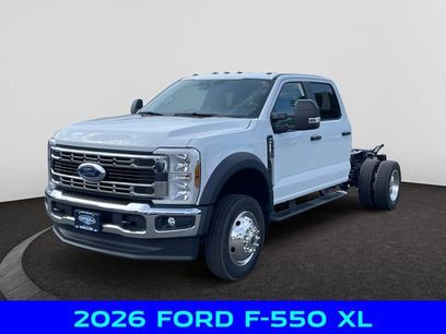 New 2026 Ford F550 4x4 Crew Cab Super Duty w/ XL Chrome Package