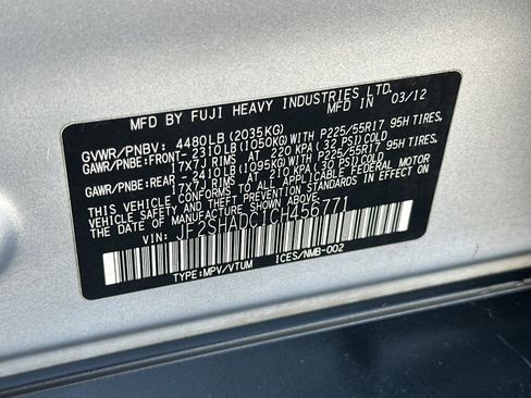 Used 2012 Subaru Forester 2.5X Premium w/ All-Weather Pkg AWD/4WD image 26