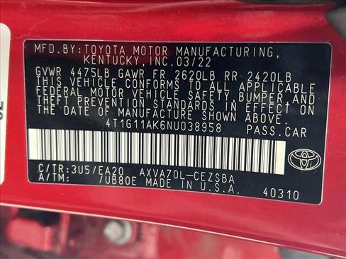 Used 2022 Toyota Camry SE image 27