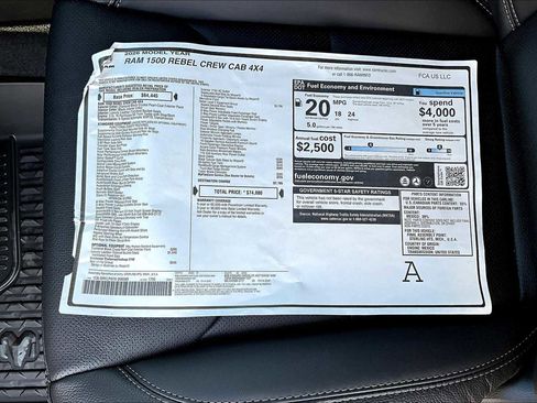 New 2026 RAM 1500 Rebel w/ Rebel Level 2 Equipment Group image 17