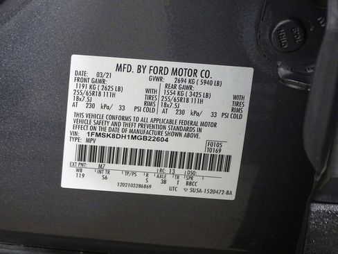 Used 2021 Ford Explorer XLT w/ Equipment Group 202A image 23