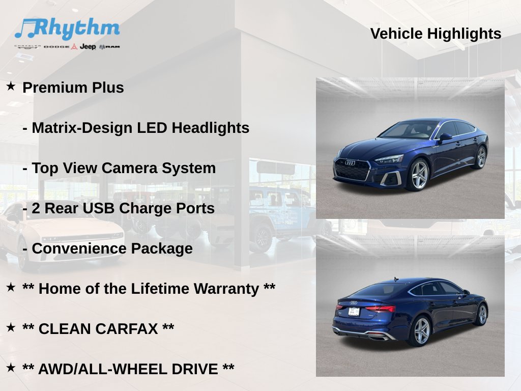 Used 2022 Audi A5 2.0T Premium Plus w/ Premium Plus AWD/4WD image 17