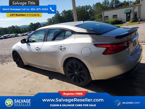 Used 2016 Nissan Maxima SR w/ Midnight Edition FWD image 3