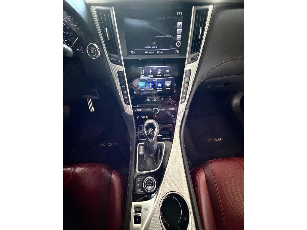 Used 2018 INFINITI Q60 Red Sport 400 w/ Sensory Package 3.0T Sport RWD image 22