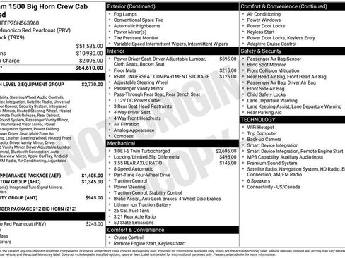 Used 2025 RAM 1500 Big Horn AWD/4WD image 12