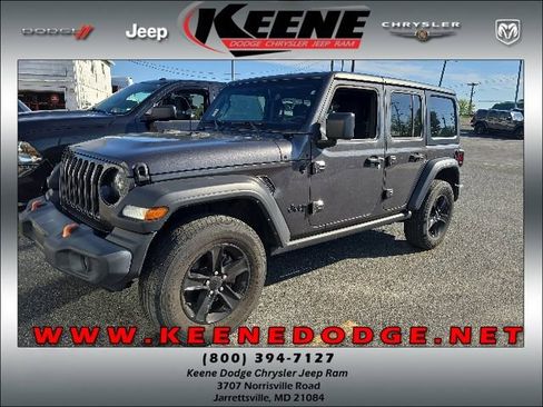 Used 2022 Jeep Wrangler Unlimited Sport AWD/4WD image 1