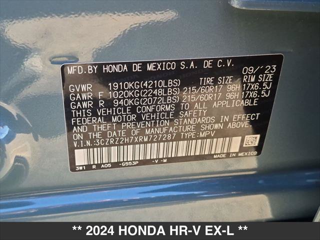 Used 2024 Honda HR-V EX-L image 23