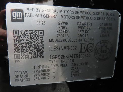 Used 2026 GMC Yukon Elevation AWD/4WD image 63