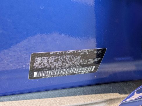 New 2025 Subaru WRX Premium image 27