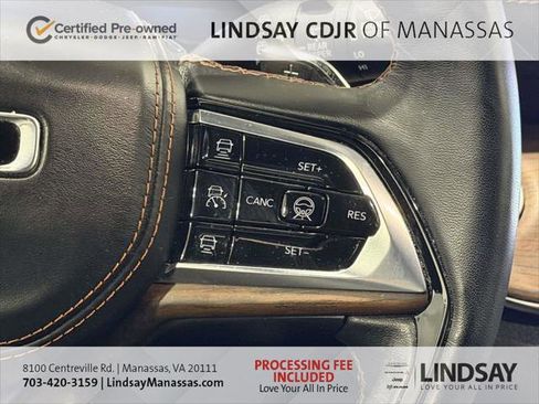 Certified 2024 Jeep Grand Cherokee Summit w/ Luxury Tech Group V AWD/4WD image 22