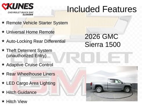 New 2026 GMC Sierra 1500 SLE w/ Preferred Package image 3