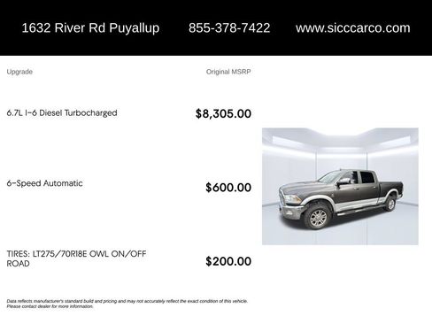Used 2015 RAM 2500 Laramie AWD/4WD image 4