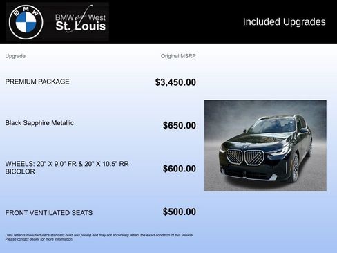 New 2026 BMW X3 xDrive30 w/ Premium Package image 17