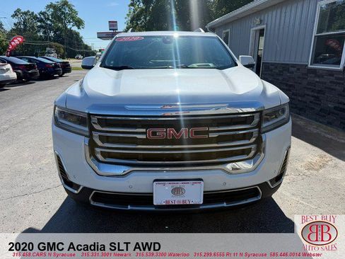 Used 2020 GMC Acadia SLT w/ Driver Alert Package II AWD/4WD image 2