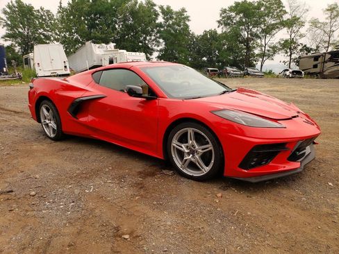 Used 2025 Chevrolet Corvette Stingray Preferred Cpe w/ Battery Protection Package RWD image 1