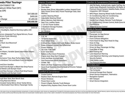 Certified 2025 Honda Pilot Touring image 11