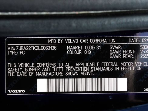 Used 2020 Volvo S60 T6 Momentum AWD/4WD image 32