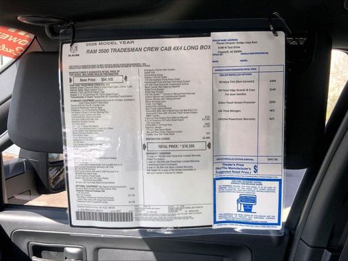 New 2026 RAM 3500 Tradesman image 14