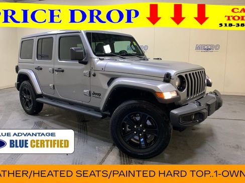 Used 2021 Jeep Wrangler Unlimited Sahara AWD/4WD image 1