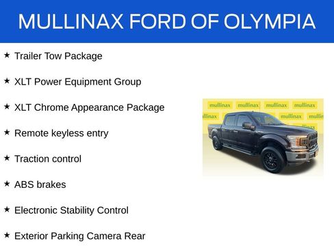 Used 2018 Ford F150 XLT w/ Equipment Group 302A Luxury image 17