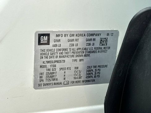 Certified 2023 Chevrolet TrailBlazer ACTIV AWD/4WD image 29